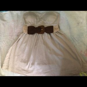 Juniors Strapless dress